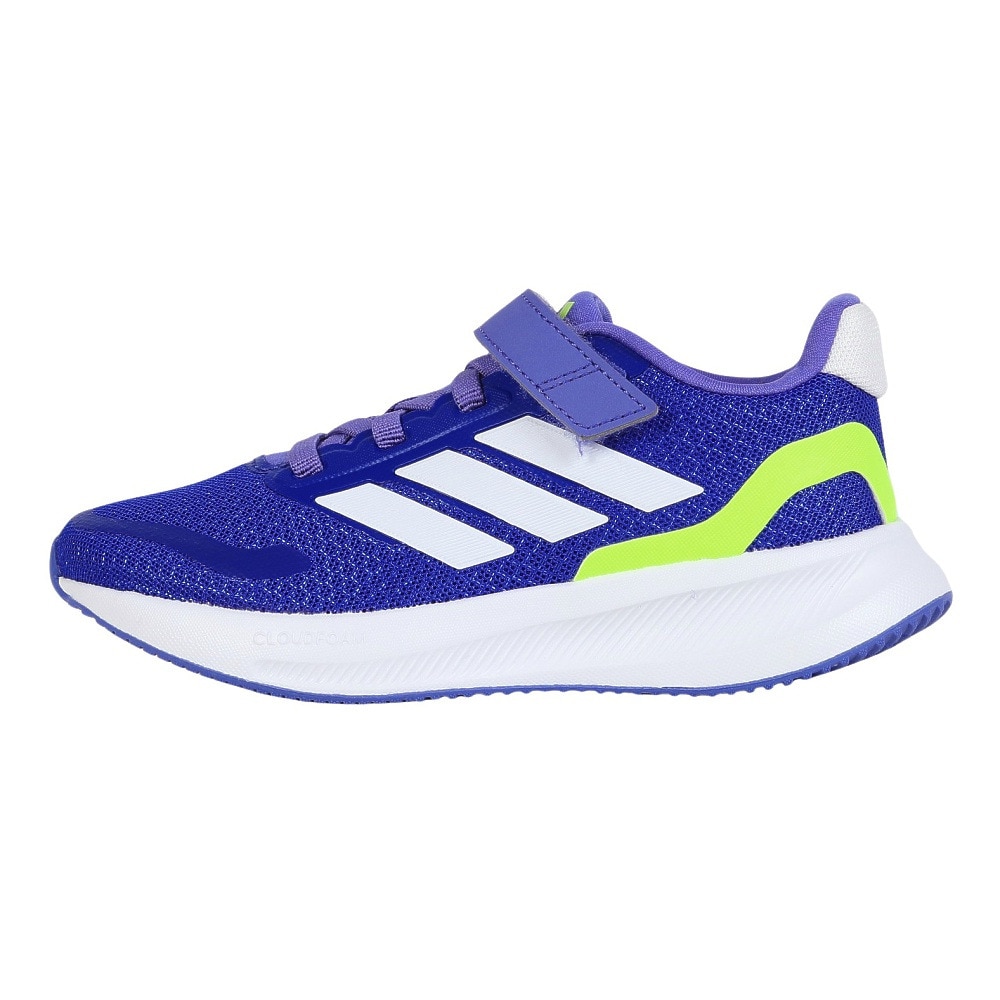 アディダス（adidas）（キッズ）ジュニア スポーツシューズ ベルクロ ベルト付き スニーカー コアファイト 5 IE8576