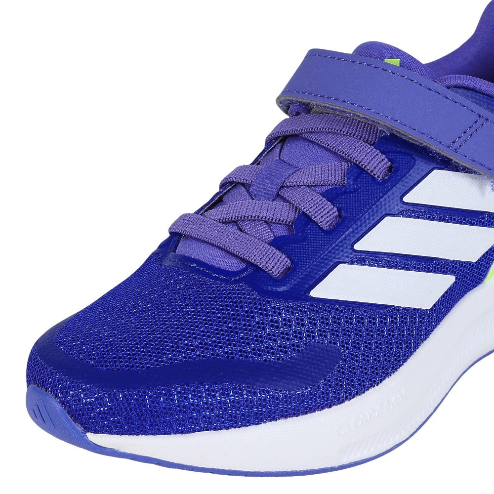 アディダス（adidas）（キッズ）ジュニア スポーツシューズ ベルクロ ベルト付き スニーカー コアファイト 5 IE8576