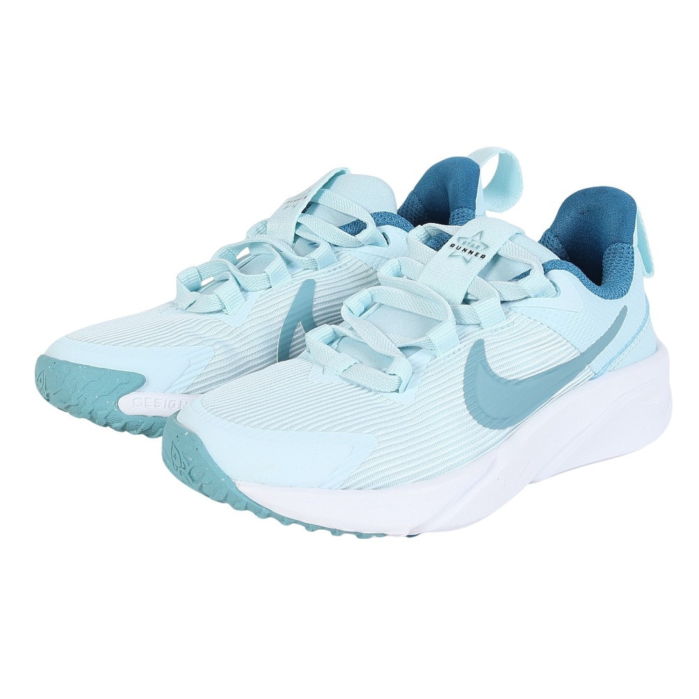 ナイキ（NIKE）（キッズ）リトルキッズシューズ スニーカー スターランナー4 DX7614-404