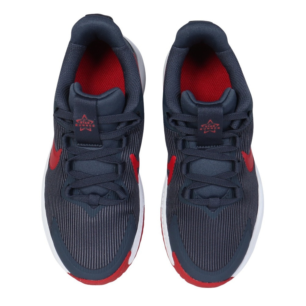 ナイキ（NIKE）（キッズ）リトルキッズシューズ スニーカー スターランナー4 DX7614-406