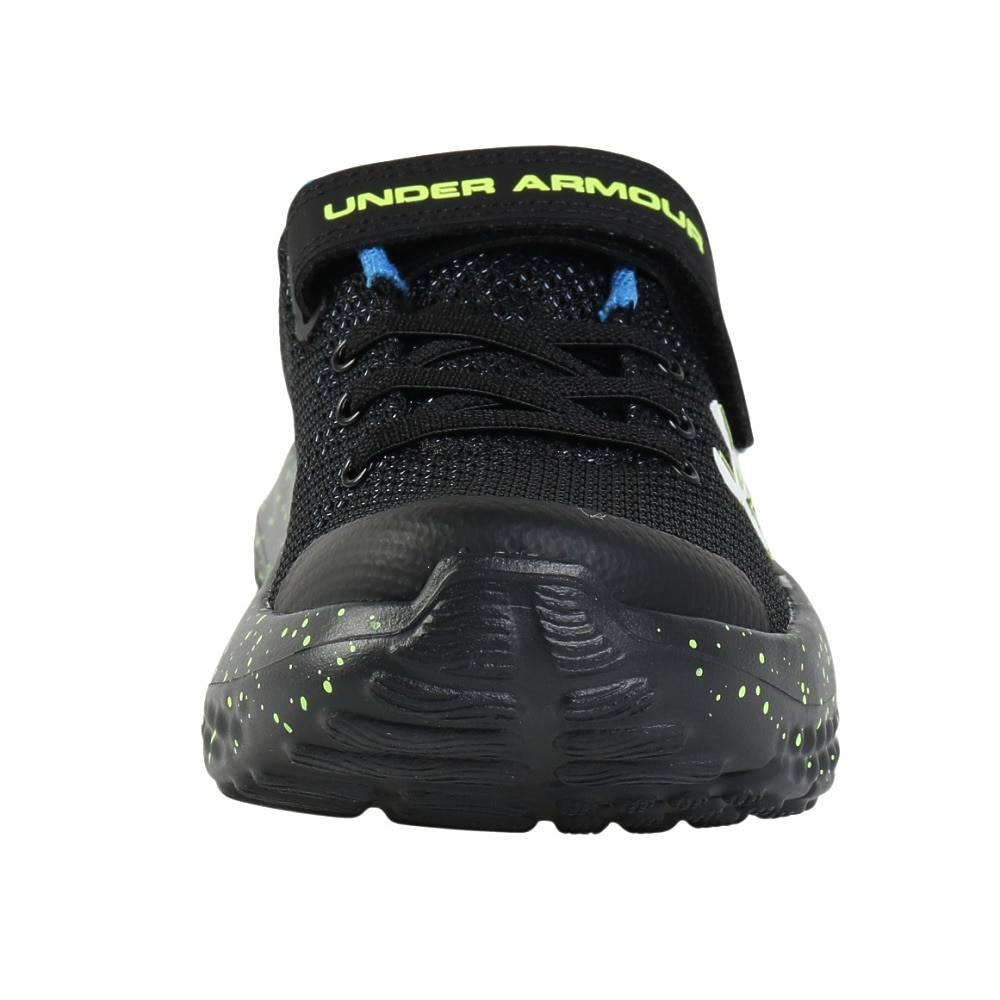 アンダーアーマー（UNDER ARMOUR）（キッズ）ジュニアスポーツシューズ ベルクロ ベルト付き スニーカー サージ4 AC 3027104 006