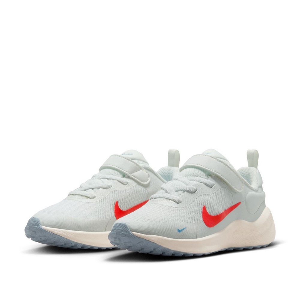 ナイキ（NIKE）（キッズ）ジュニアスポーツシューズ ベルクロ ベルト付き スニーカー レボリューション 7 PSV FB7690-104