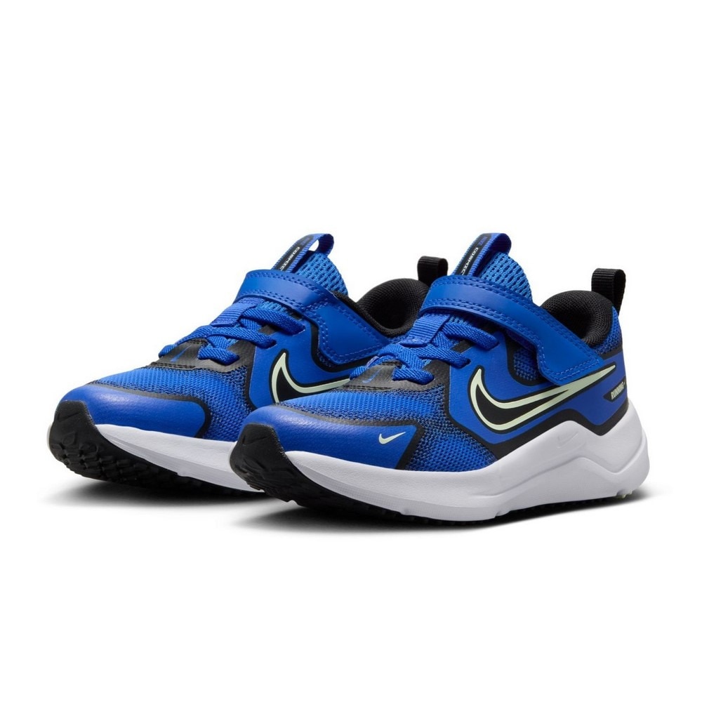 ナイキ（NIKE）（キッズ）ジュニアスポーツシューズ ベルクロ ベルト付き スニーカー コズミック ランナー PSV HM4400-407