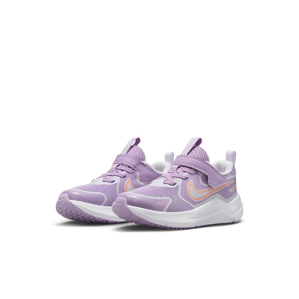 ナイキ（NIKE）（キッズ）ジュニアスポーツシューズ ベルクロ ベルト付き スニーカー コズミック ランナー PSV HM4400-503