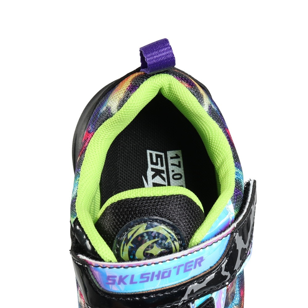 ムーンスター（MoonStar）（キッズ）ボーイズ ジュニア スポーツシューズ ベルクロ ベルト付き スニーカー SK 0067 デンゲキ ブラック 12240036 運動靴