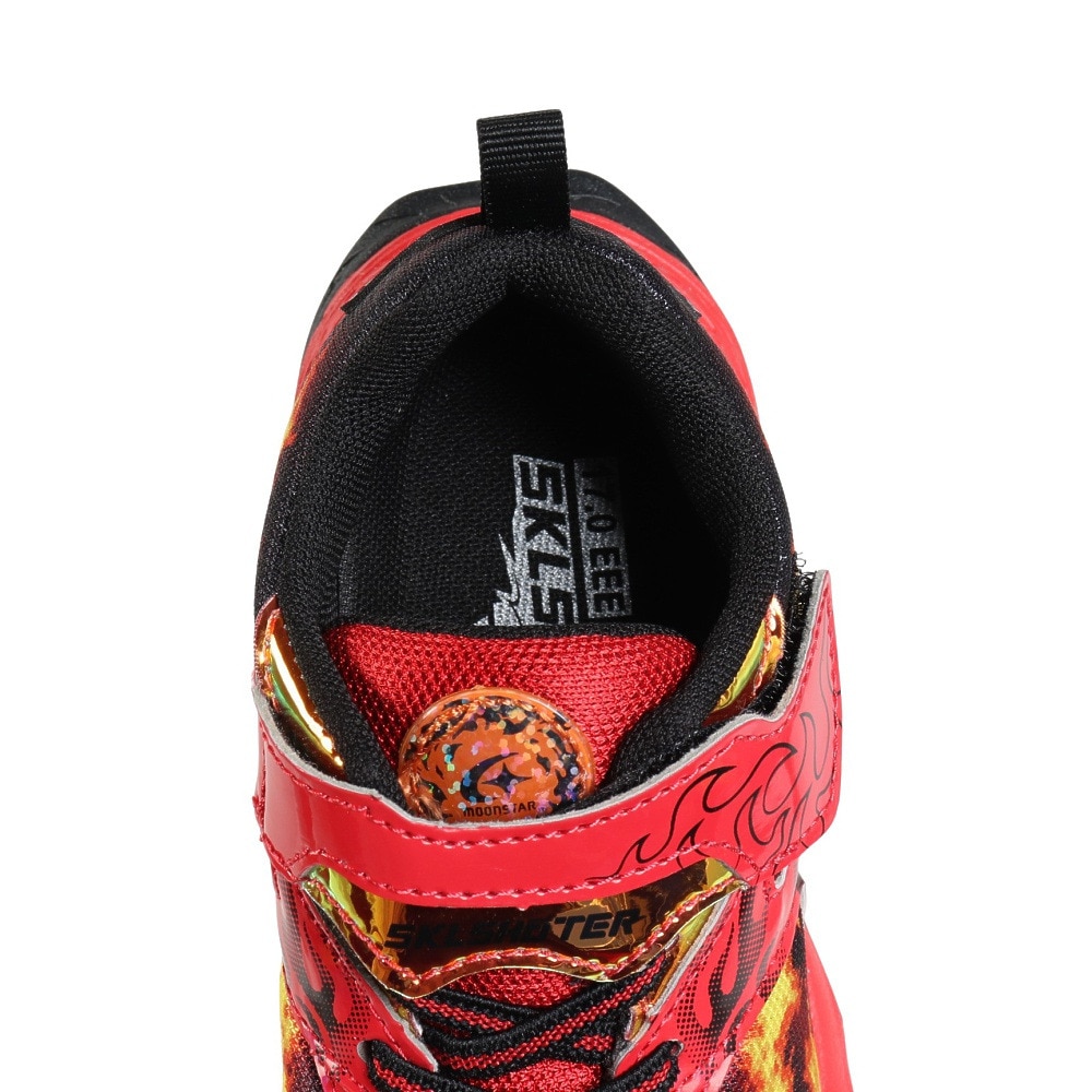 ムーンスター（MoonStar）（キッズ）ボーイズ ジュニア スポーツシューズ ベルクロ ベルト付き スニーカー SK 0068 レッカ 3E レッド 12240042 運動靴