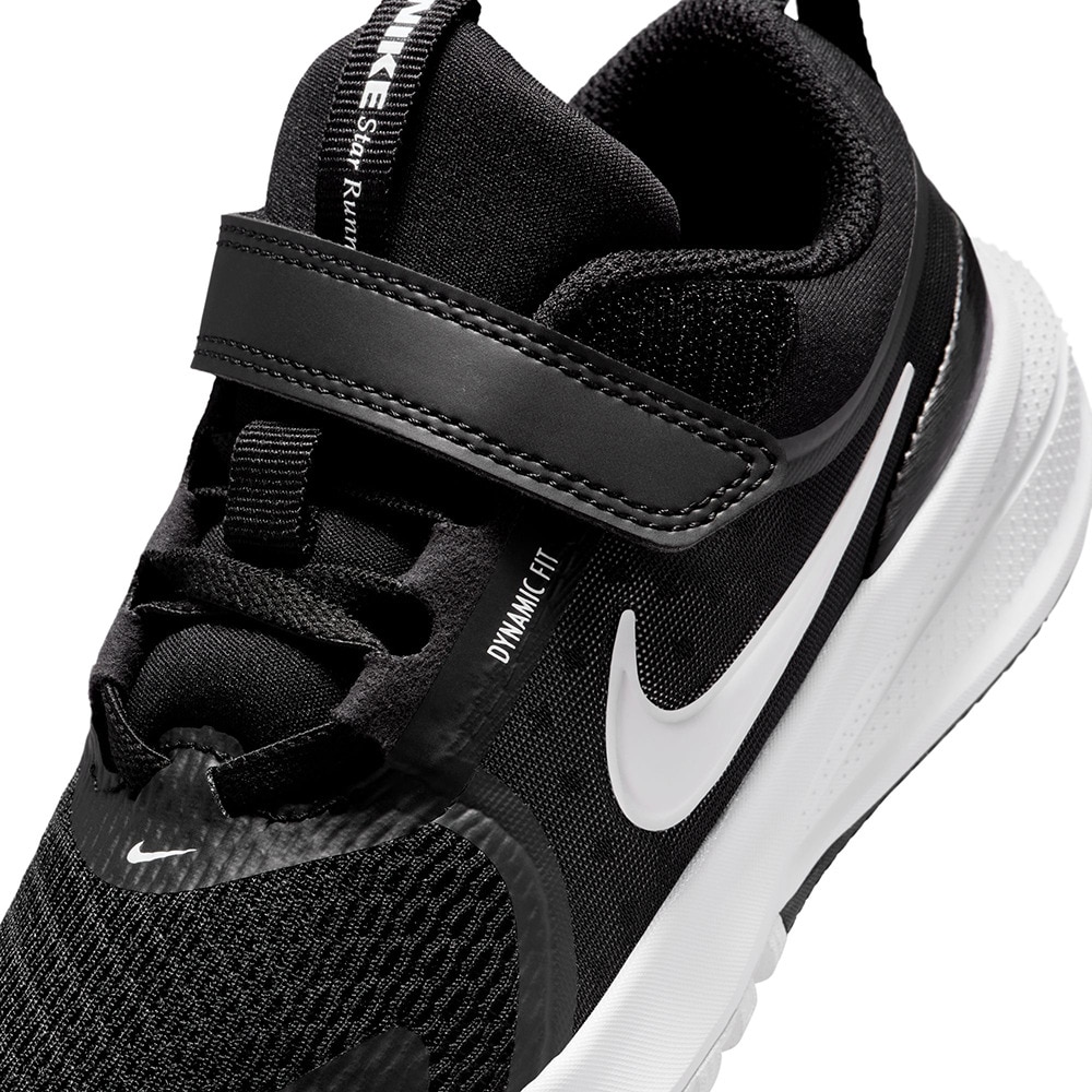 ナイキ（NIKE）（キッズ）ジュニアスポーツシューズ ベルクロ ベルト付き スニーカー スター ランナー 5 PS HF7005-002