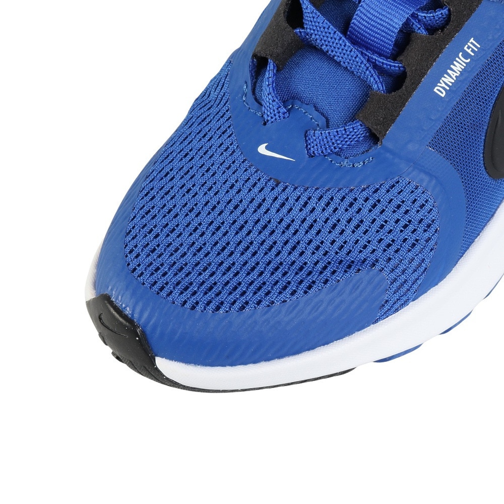 ナイキ（NIKE）（キッズ）ジュニア スポーツシューズ ベルクロ ベルト付き スニーカー スター ランナー 5 PS ネイビー HF7005-401