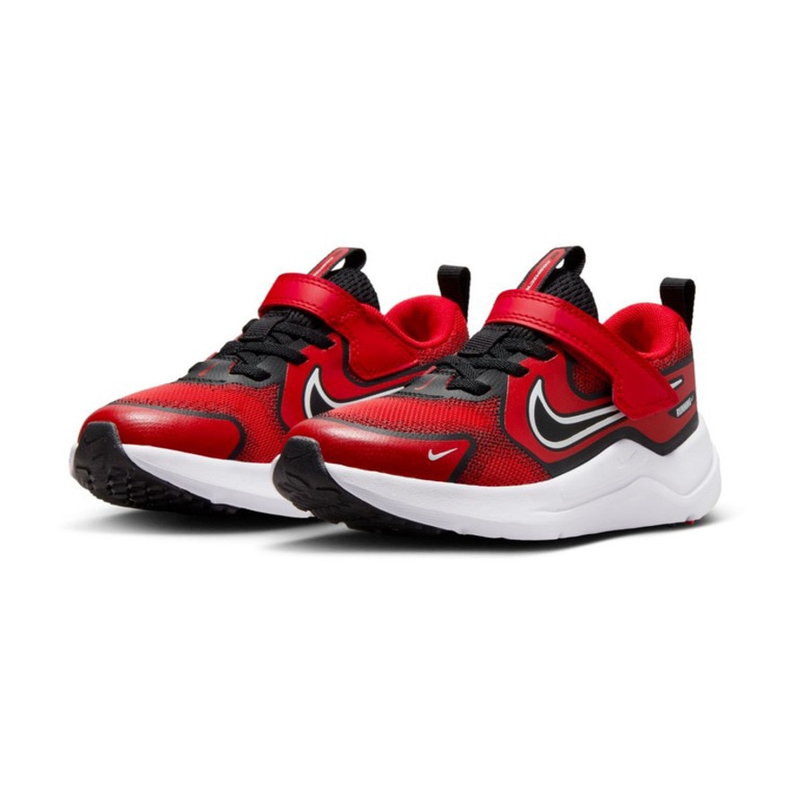 ナイキ（NIKE）（キッズ）ジュニアスポーツシューズ ベルクロ ベルト付き スニーカー コズミック ランナー HM4400-601