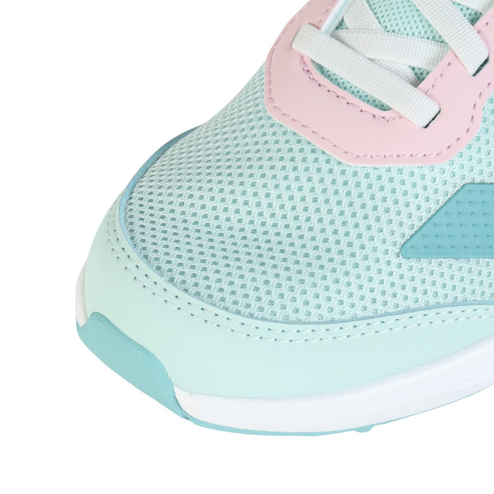 アディダス（adidas）（キッズ）ジュニア スポーツシューズ ベルクロ ベルト付き スニーカー アディダス ファイト キッズ サックス JQ8106