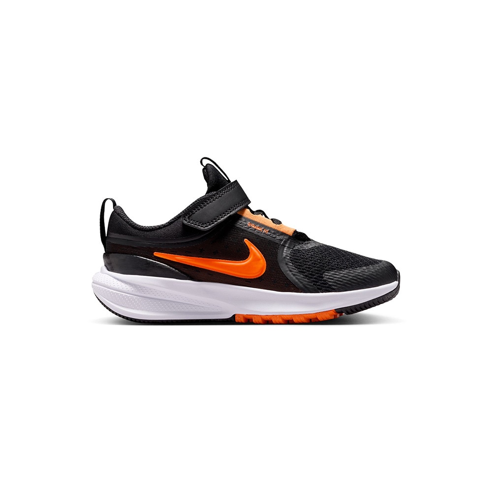 ナイキ（NIKE）（キッズ）リトルキッズ スポーツシューズ ベルクロ ベルト付き スニーカー スター ランナー 5 PS ブラック HF7005-006 