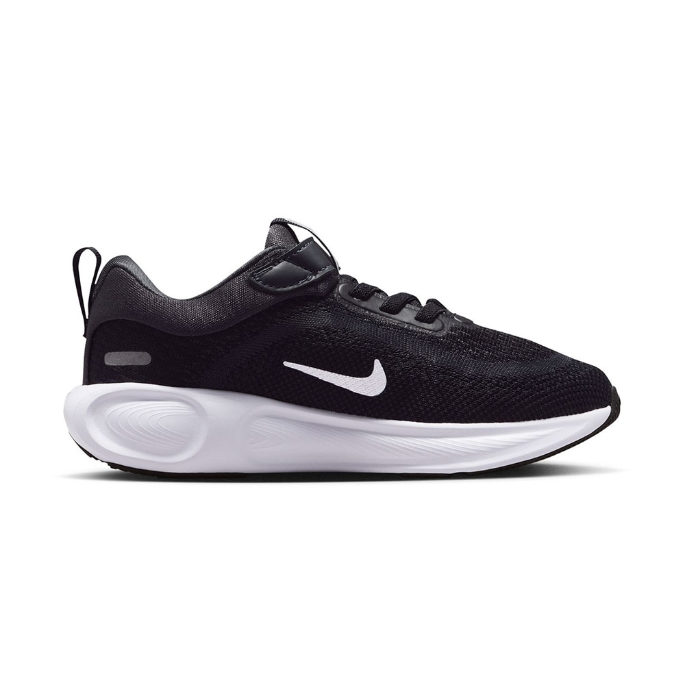 ナイキ（NIKE）（キッズ）ジュニアスポーツシューズ ベルクロ ベルト付き スニーカー ステラー ライド PSV ブラック HQ3267-001