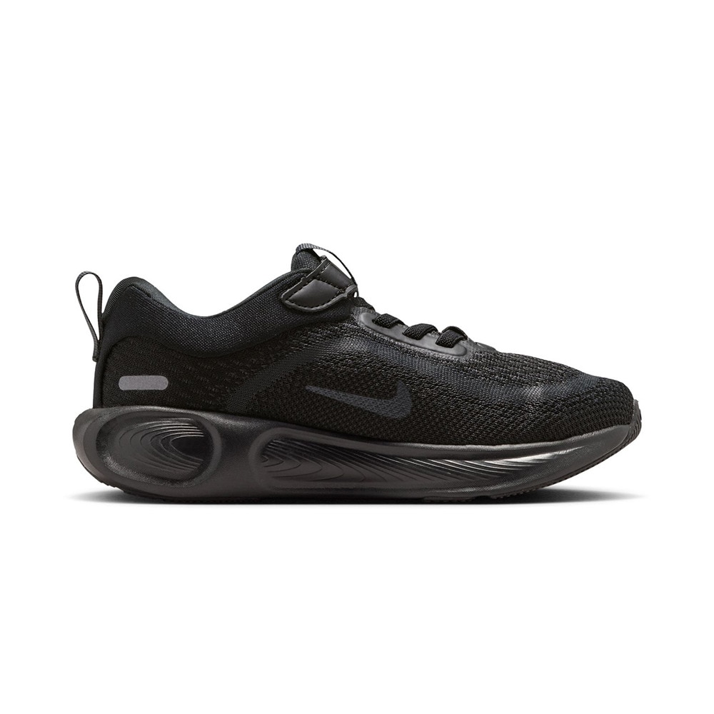 ナイキ（NIKE）（キッズ）ジュニアスポーツシューズ ベルクロ ベルト付き スニーカー ステラー ライド PSV ブラック HQ3267-002