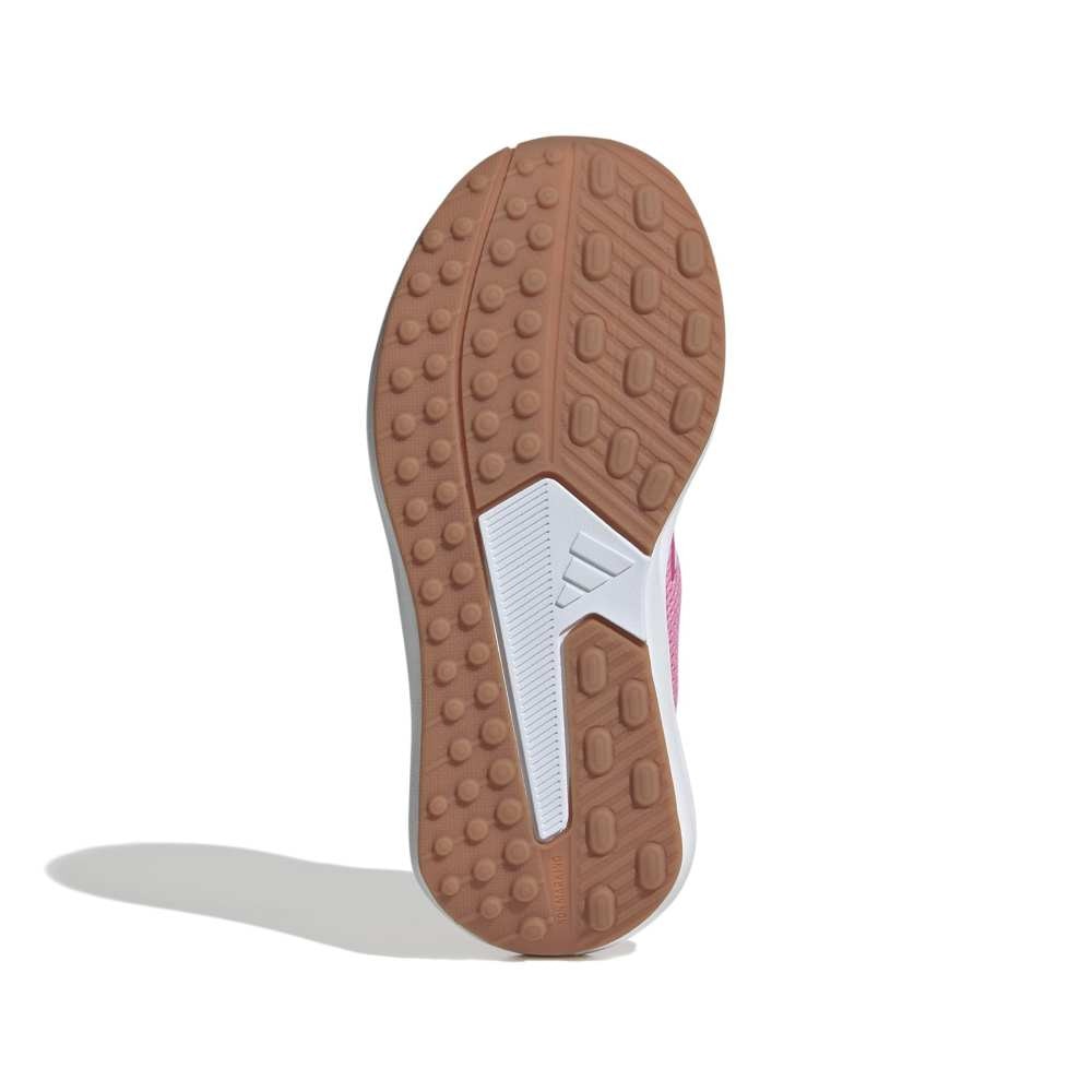 アディダス（adidas）（キッズ）ジュニア スポーツシューズ ベルクロ ベルト付き スニーカー ファイト EL K ピンク ホワイト NSZ68-JQ9516 シューズ