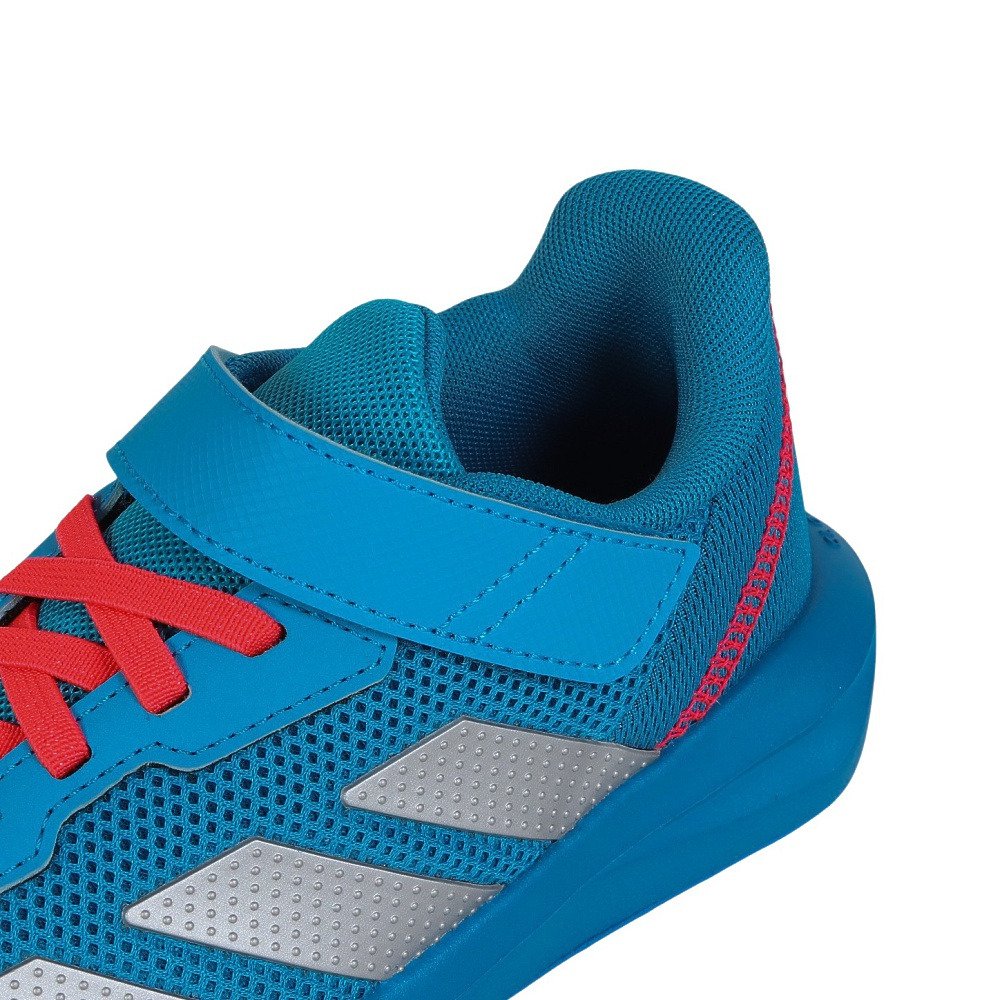 アディダス（adidas）（キッズ）ジュニア スポーツシューズ ベルクロ ベルト付き スニーカー ファイト EL K ブルー NSZ68-KJ1939 シューズ 