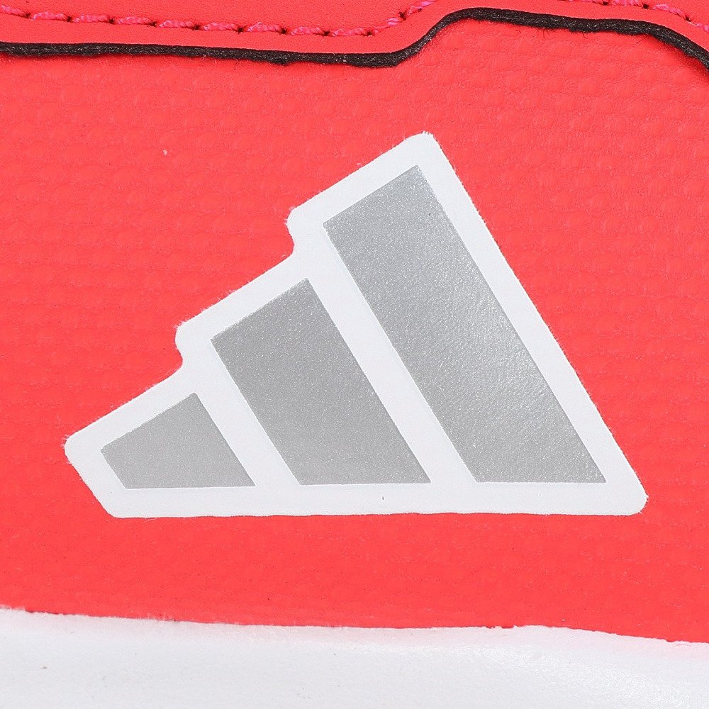 アディダス（adidas）（キッズ）ジュニア スポーツシューズ ベルクロ ベルト付き スニーカー ファイト EL K レッド シルバー OND94-KJ1931 シューズ