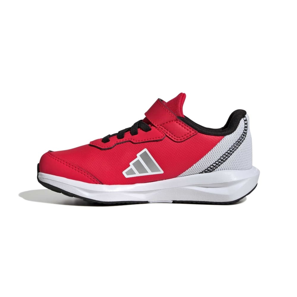 アディダス（adidas）（キッズ）ジュニア スポーツシューズ ベルクロ ベルト付き スニーカー ファイト EL K レッド シルバー OND94-KJ1931 シューズ