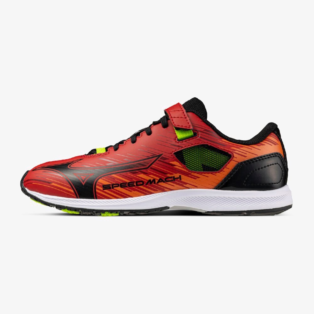 MIZUNO ミズノ ボクシングシューズ グリーン×レッド　メキシコカラー ミズノ（MIZUNO）（キッズ）ジュニアスポーツシューズ ベルクロ ベルト