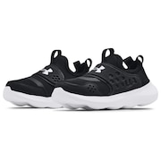 アンダーアーマー(UNDER ARMOUR)(キッズ)ジュニア ランニングシューズ  黒 ランプレー 3024211 001 ブラック スニーカー 