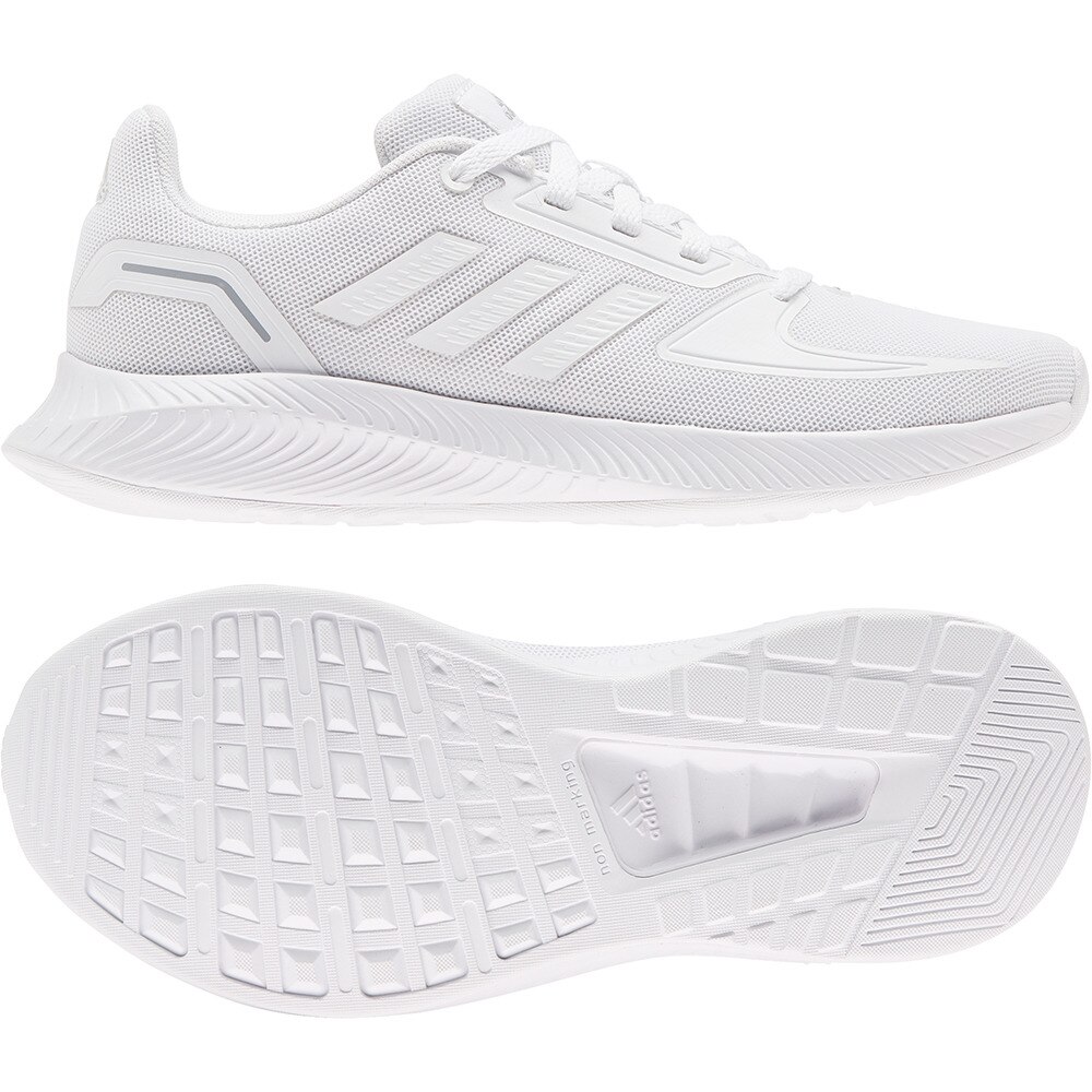 アディダス アディダス Adidas キッズ ジュニアスポーツシューズ スニーカー ランファルコン 2 0 Fy9496 白 ホワイト スポーツ用品はスーパースポーツゼビオ