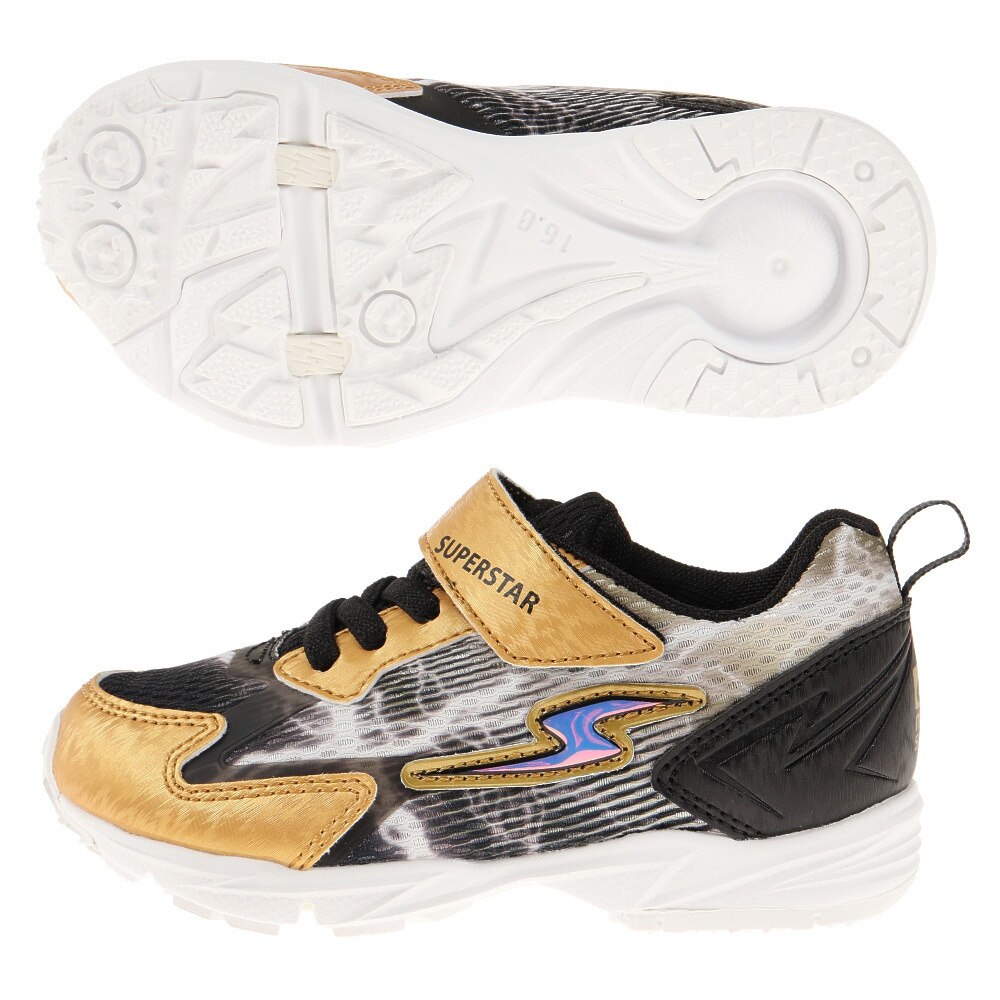 ボーイズ ランニングシューズ スーパースター SS K1022WS 12293633