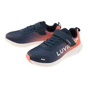 (キッズ)ラブラッシュ LV 1108 NV 12296405 ジュニアスポーツシューズ ベルクロ ベルト付き 陸上 運動靴 スニーカー