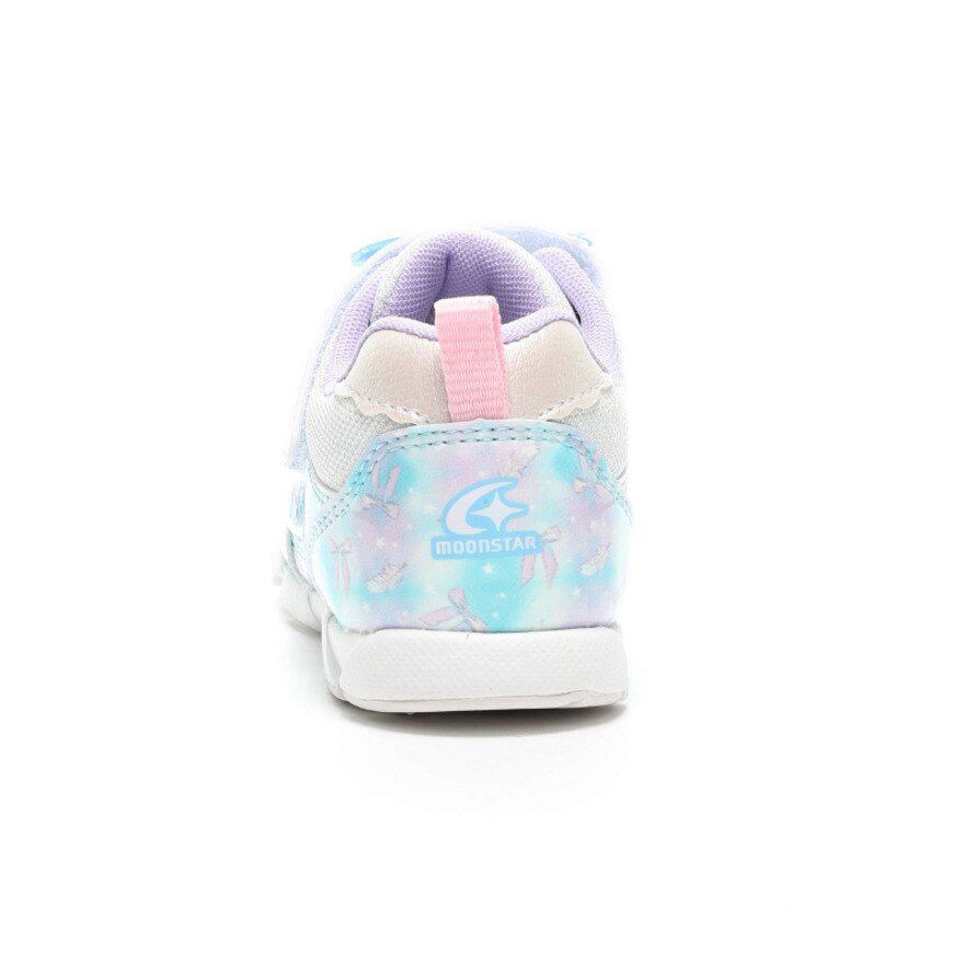 ムーンスター（MoonStar）（キッズ）ジュニアスポーツシューズ ベルクロ ベルト付き スニーカー LV1121WS 12296818