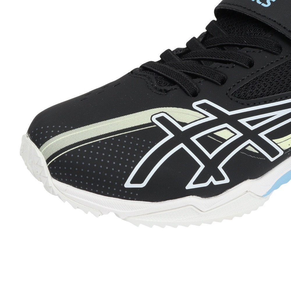 アシックス（ASICS）（キッズ）ガールズ ジュニア キッズ スポーツシューズ レーザービーム SK-MG-GW ブラック ホワイト 1154A230.001 スニーカー