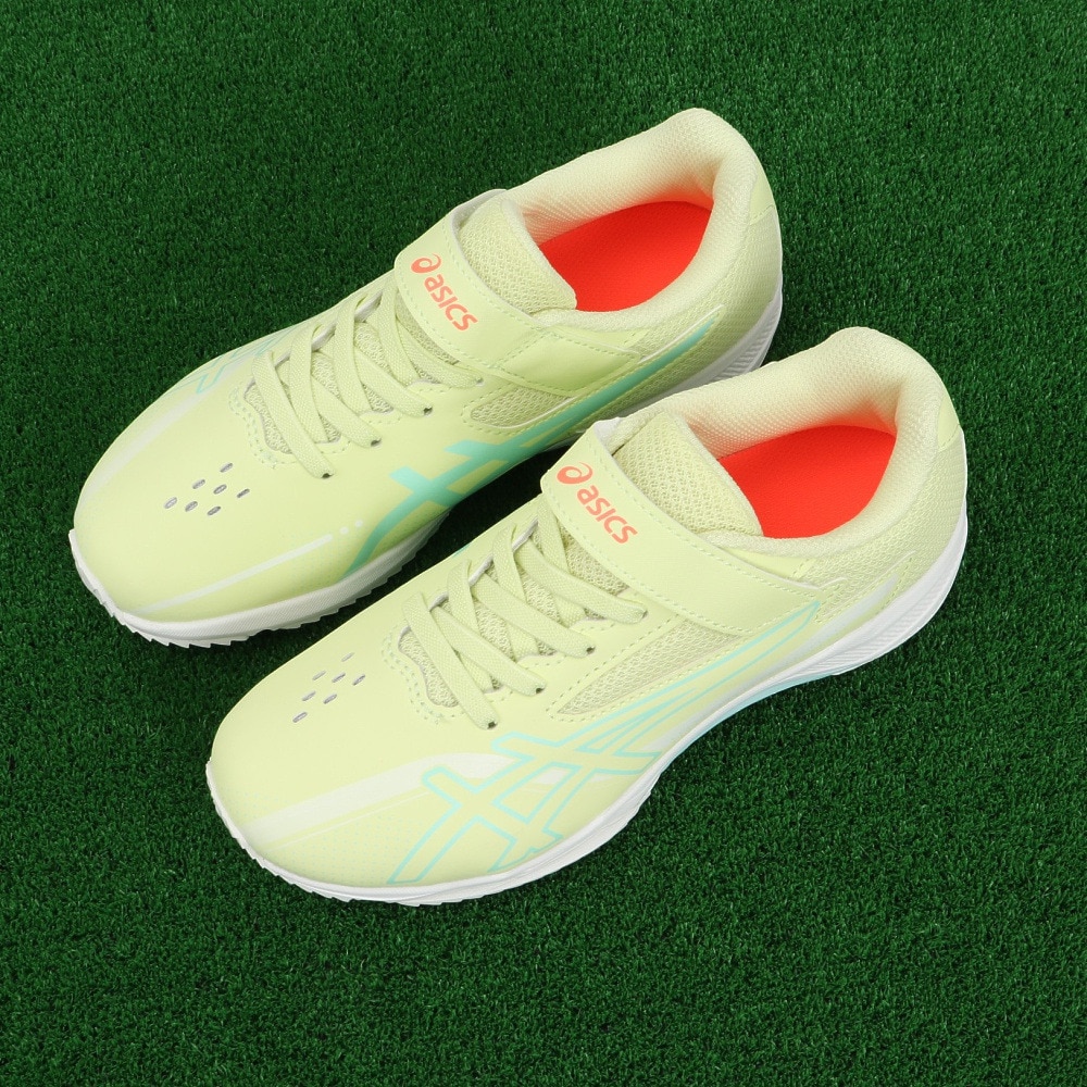 アシックス（ASICS）（キッズ）ガールズ ジュニア＆キッズスポーツシューズ ベルクロ ベルト付き スニーカー LAZERBEAM SK-MG-GW 1154A230.750