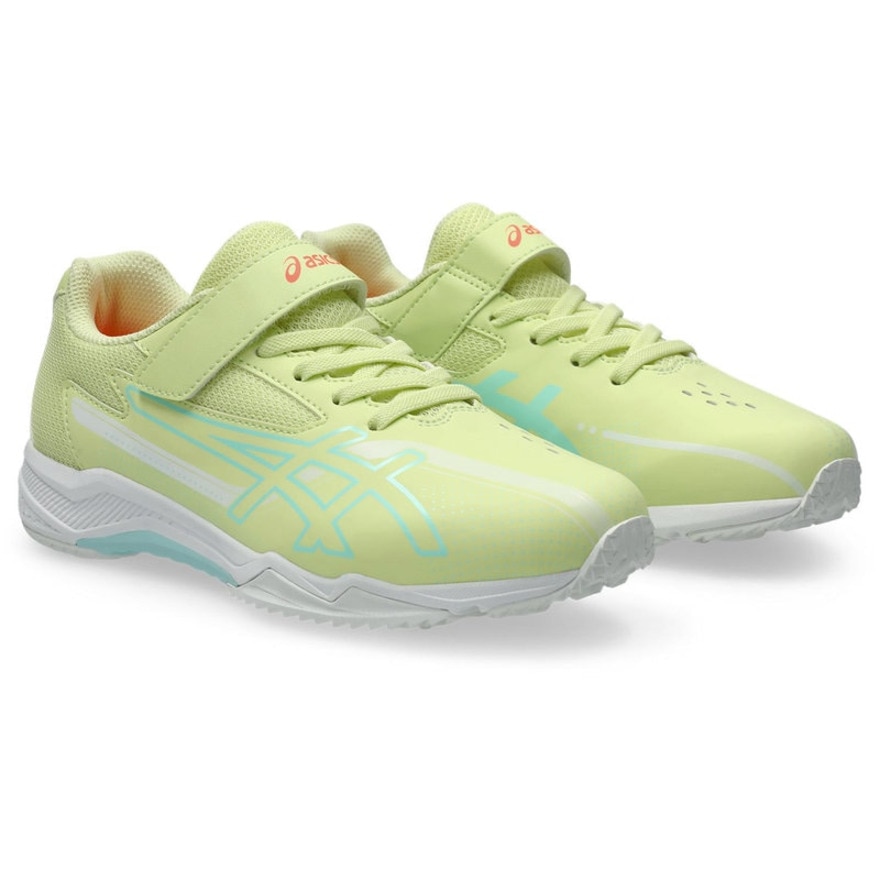 アシックス（ASICS）（キッズ）ガールズ ジュニア＆キッズスポーツシューズ ベルクロ ベルト付き スニーカー LAZERBEAM SK-MG-GW 1154A230.750
