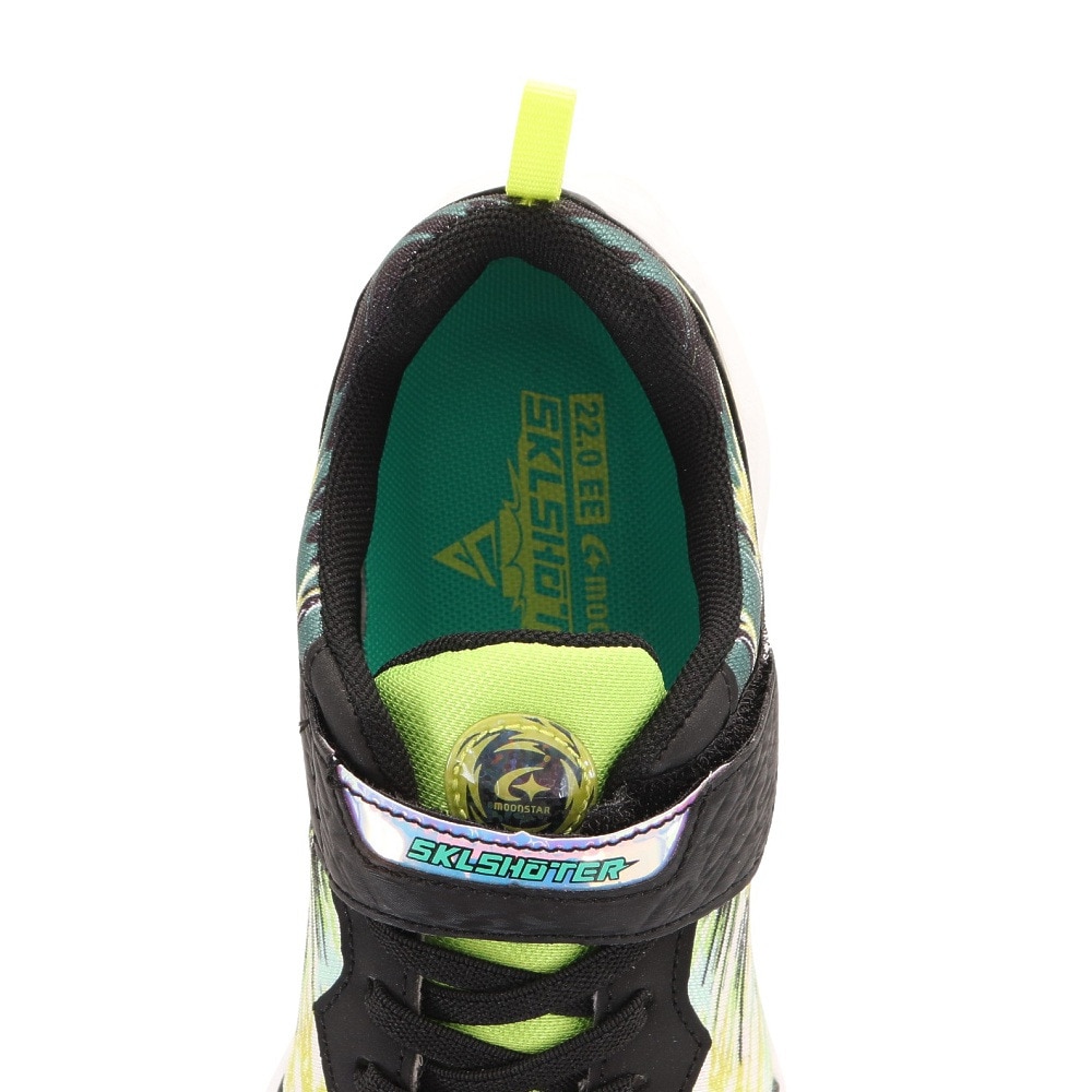 ムーンスター（MoonStar）（キッズ）ジュニアスポーツシューズ ベルクロ ベルト付き スニーカー SK 0038WS シップウ 12297761