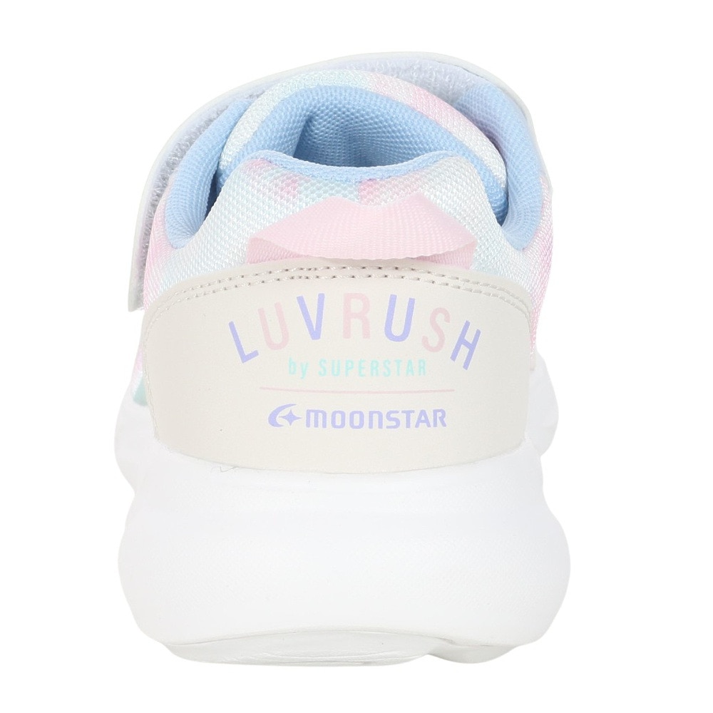 ムーンスター（MoonStar）（キッズ）ジュニアスポーツシューズ ベルクロ ベルト付き スニーカー LV 1159WS 12298028