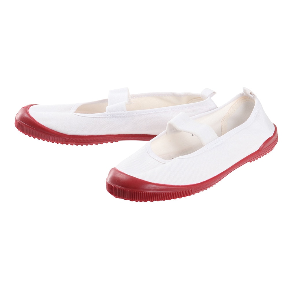  【多少の傷汚れありの為大奉仕】上履き RED 793Q7MF4762