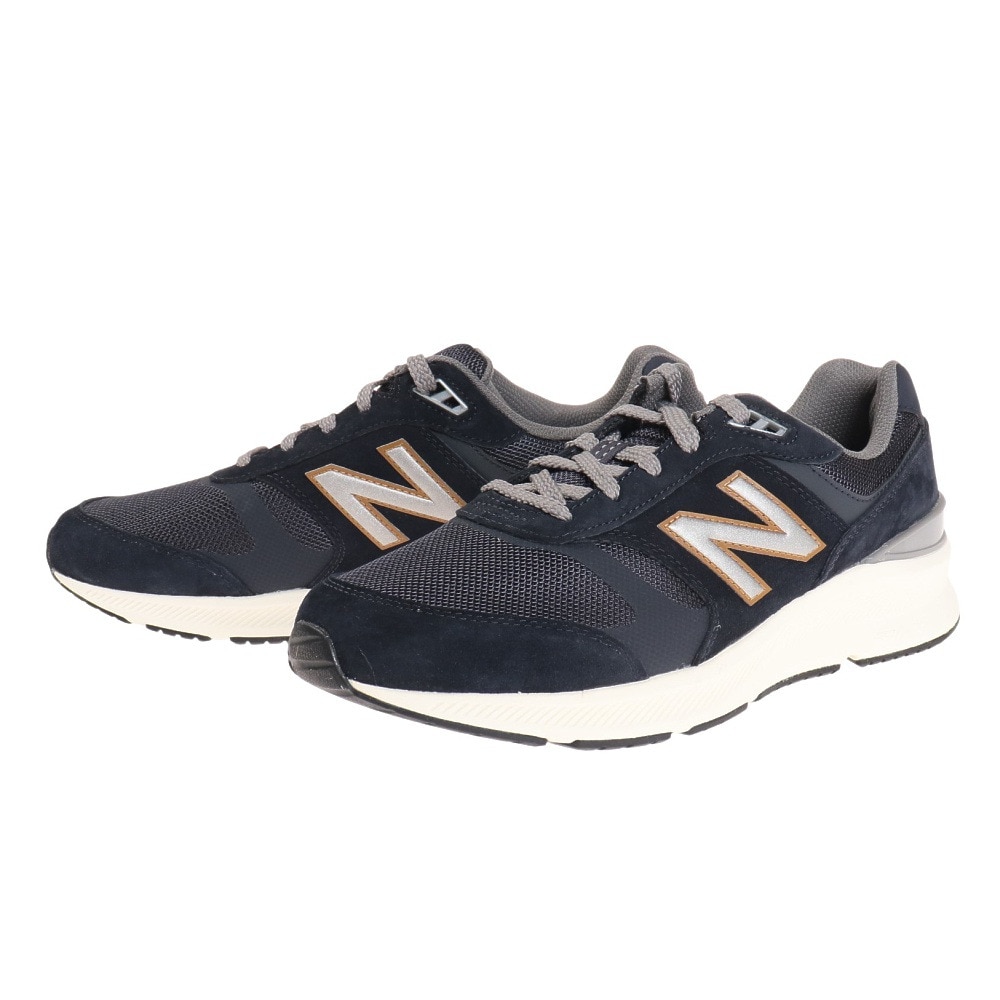 ニューバランス（new balance）（メンズ）スニーカー ネイビー 紺 MW880 NV5 4E ウォーキングシューズ スポーツ 幅広 ワイド ゆったり 靴 厚底 カジュアル