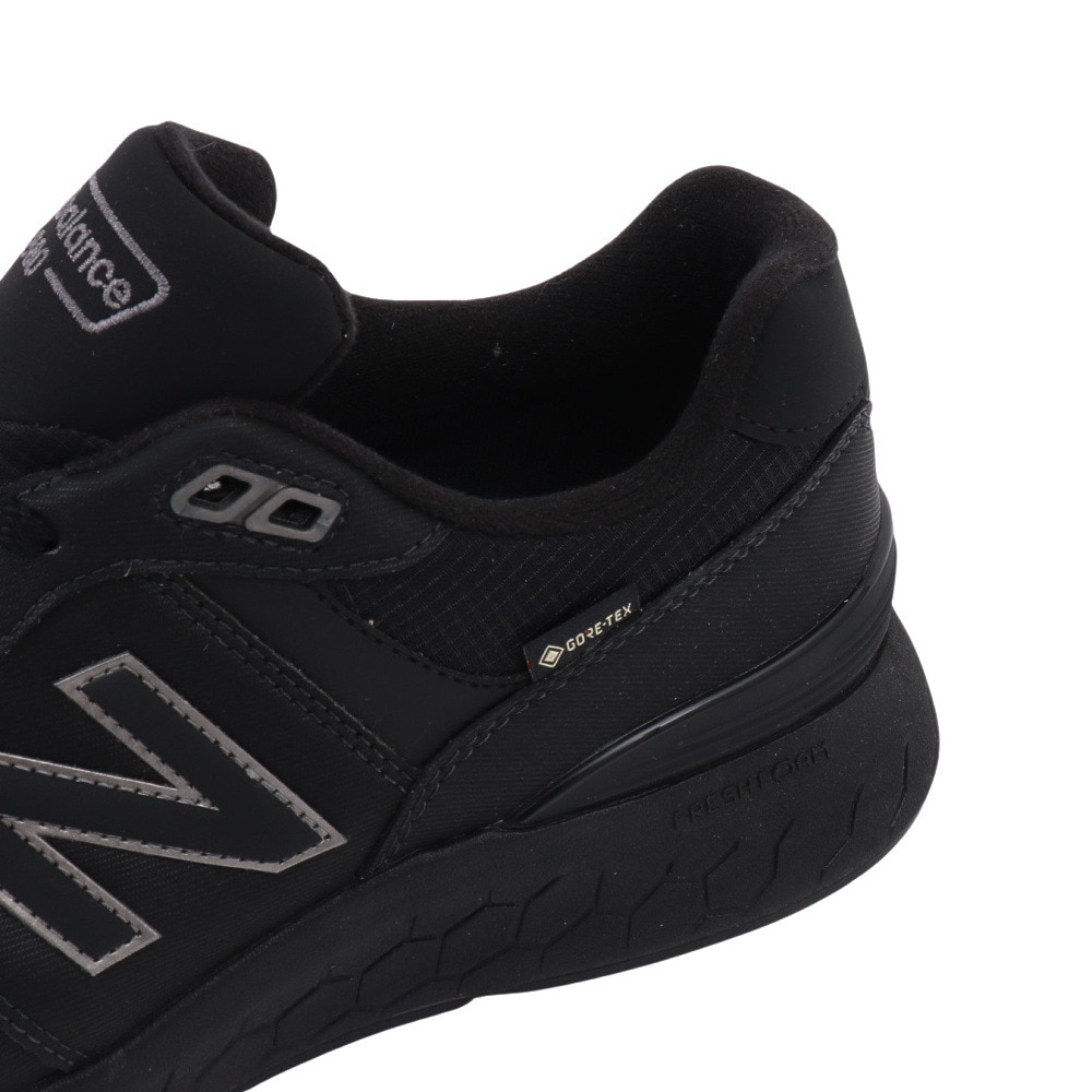 ニューバランス（new balance）（メンズ）スニーカー ウォーキングフレッシュフォーム880v6 GTX ブラック MW880GB64E 防水 雨天 幅広 ワイド 日常履き 散歩