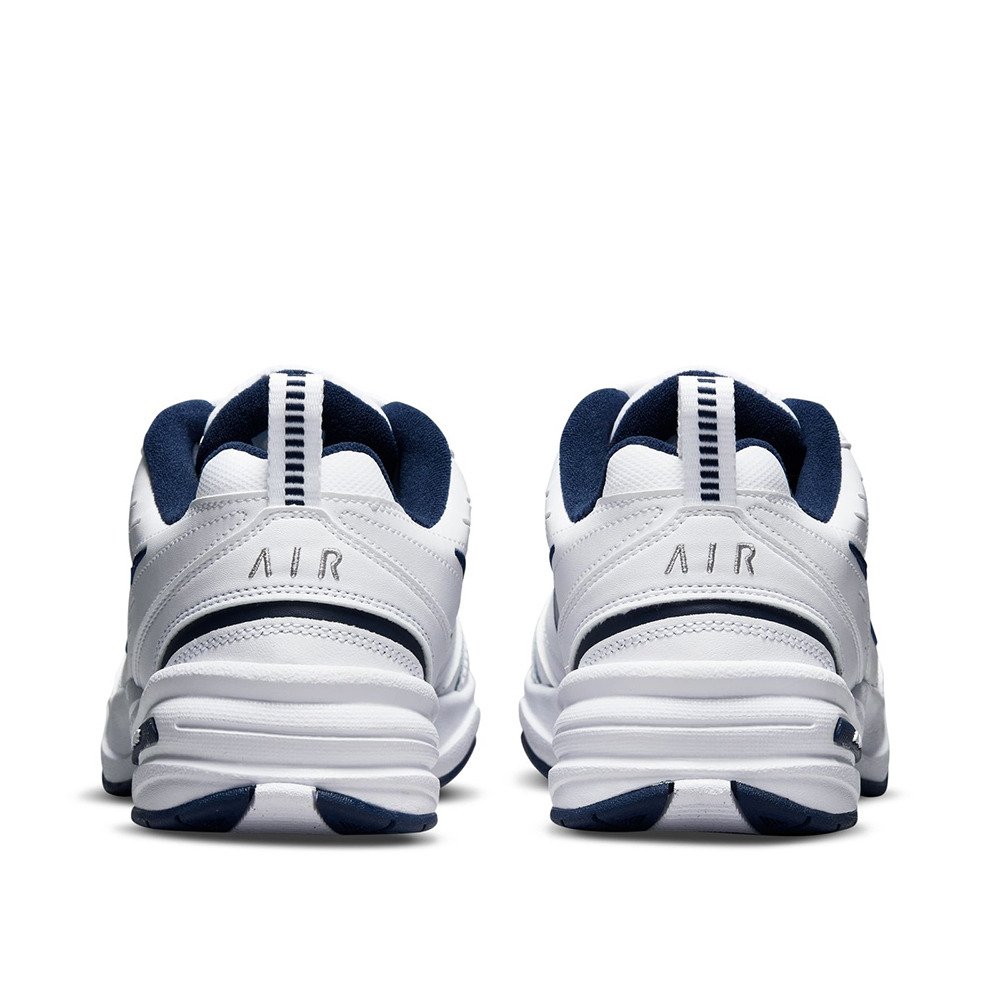 ナイキ（NIKE）（メンズ）スニーカー ウォーキングシューズ エア モナーク IV エクストラワイド ホワイト ネイビー 416355-102 スポーツ シューズ