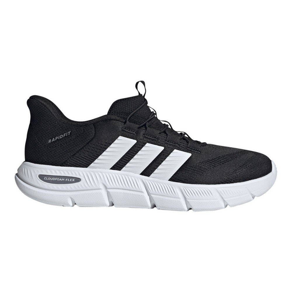 アディダス（adidas）（メンズ）スニーカー ウォーキングシューズ フレックス ラピッドフィット ブラック ホワイト ONE07-HP6994 スポーツ シューズ