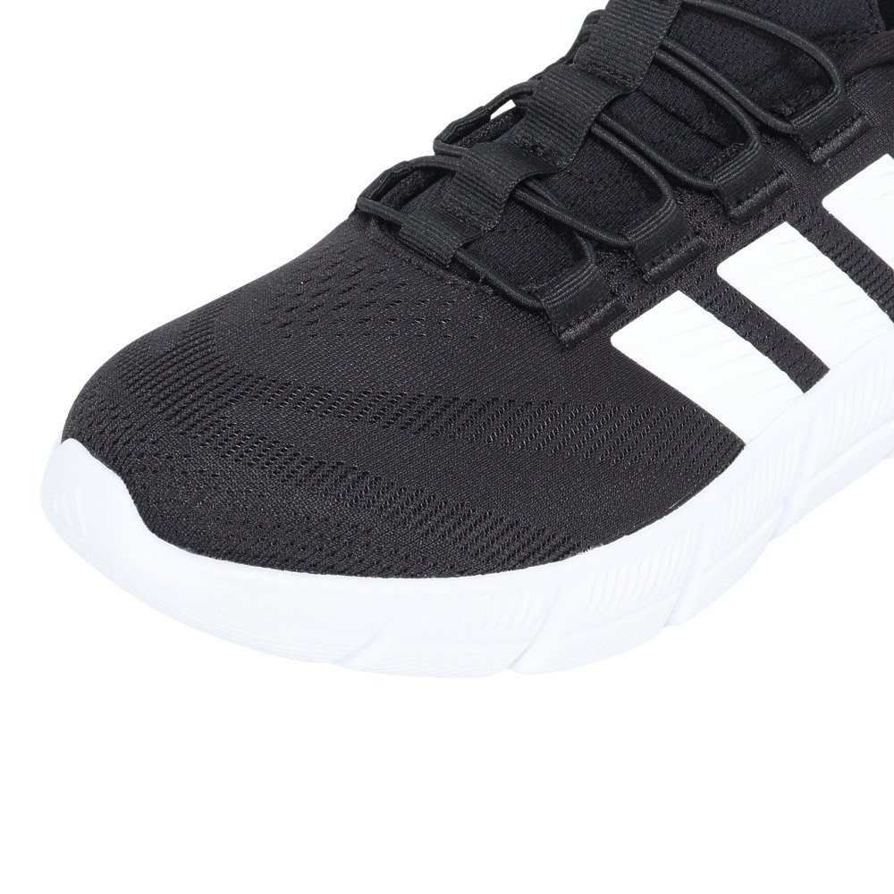 アディダス（adidas）（メンズ）スニーカー ウォーキングシューズ フレックス ラピッドフィット ブラック ホワイト ONE07-HP6994 スポーツ シューズ