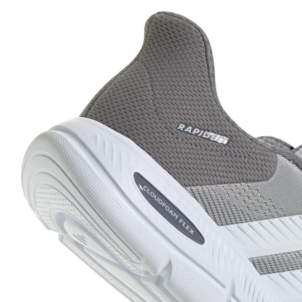 アディダス（adidas）（メンズ）スニーカー ウォーキングシューズ フレックス ラピッドフィット グレー ホワイト ONE07-HP6995 スポーツ シューズ