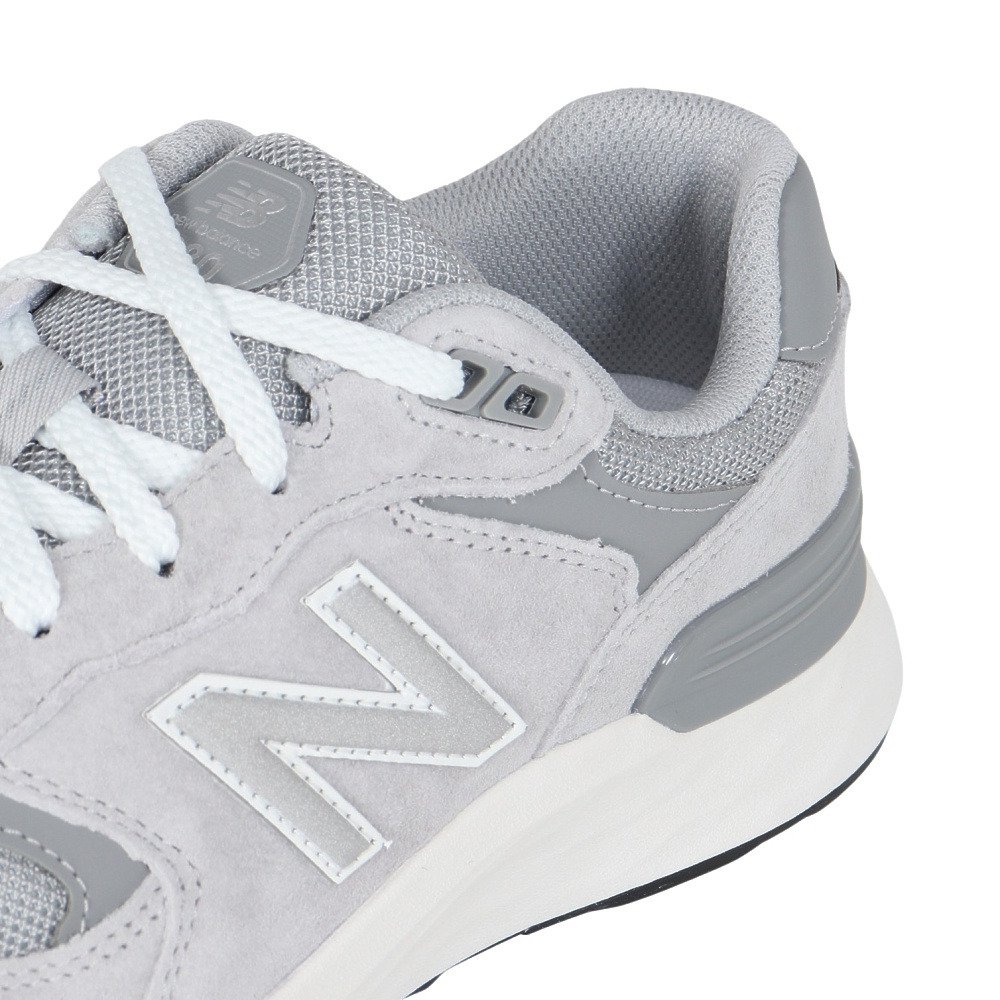 BRIEFING ホワイト×グレー シューズ(男性用) ニューバランス（new balance）（メンズ）スニーカー ウォーキング
