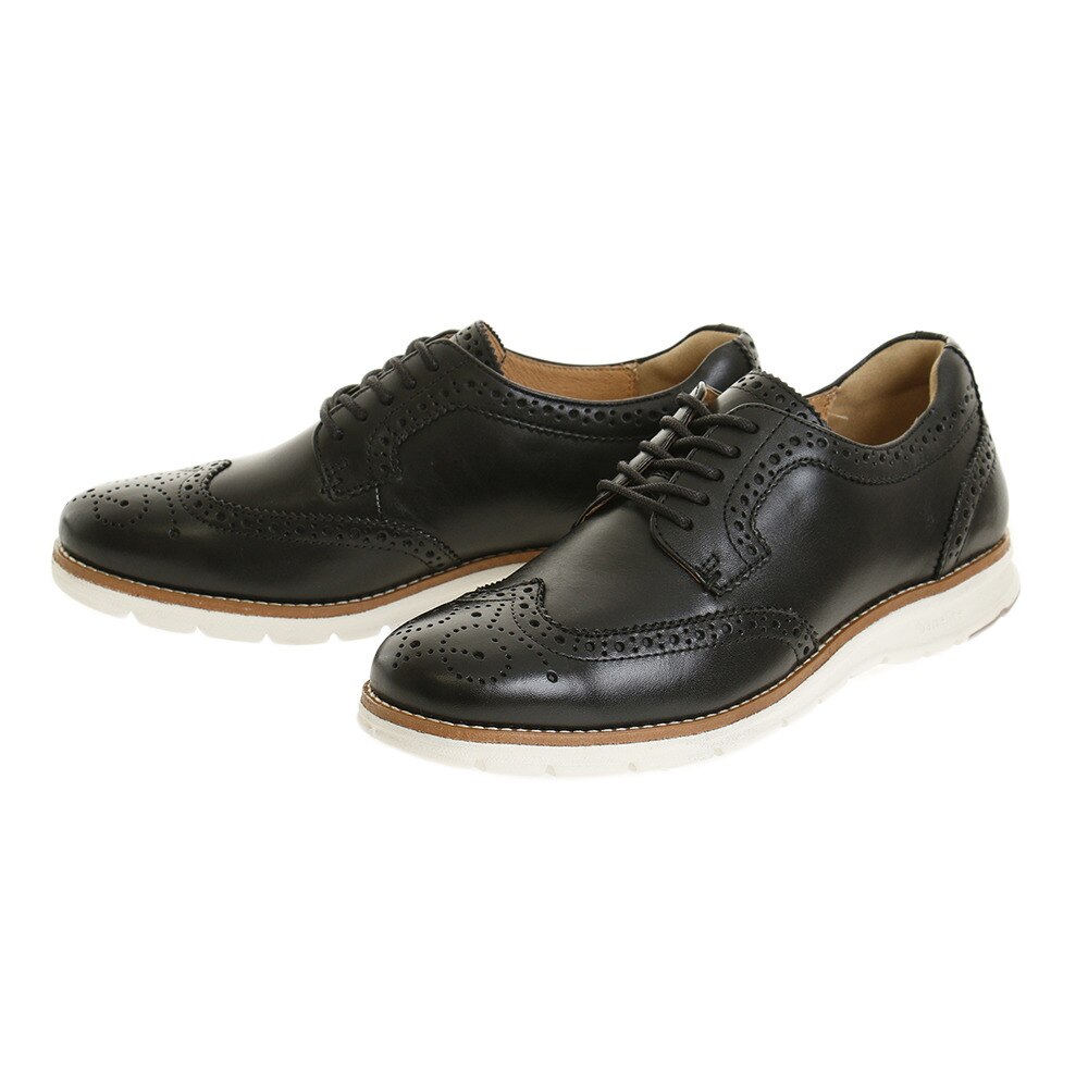  【多少の傷汚れありの為大奉仕】カジュアルシューズ WM3921 ウイングチップ WM3921GP BLK/WT ウォーキングシューズ