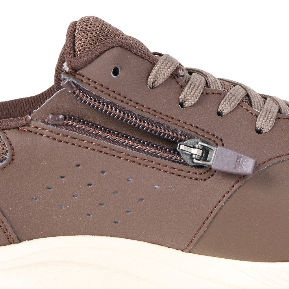アシックス（ASICS）（メンズ）GEL-FUNWALKER M041 ゲル ファンウォーカー コーヒー ブラウン 1291A041.200 スニーカー ウォーキングシューズ ファスナー 幅広