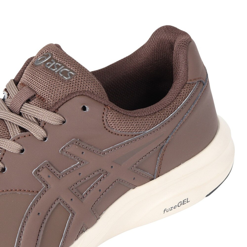 アシックス（ASICS）（メンズ）GEL-FUNWALKER M041 ゲル ファンウォーカー コーヒー ブラウン 1291A041.200 スニーカー ウォーキングシューズ ファスナー 幅広