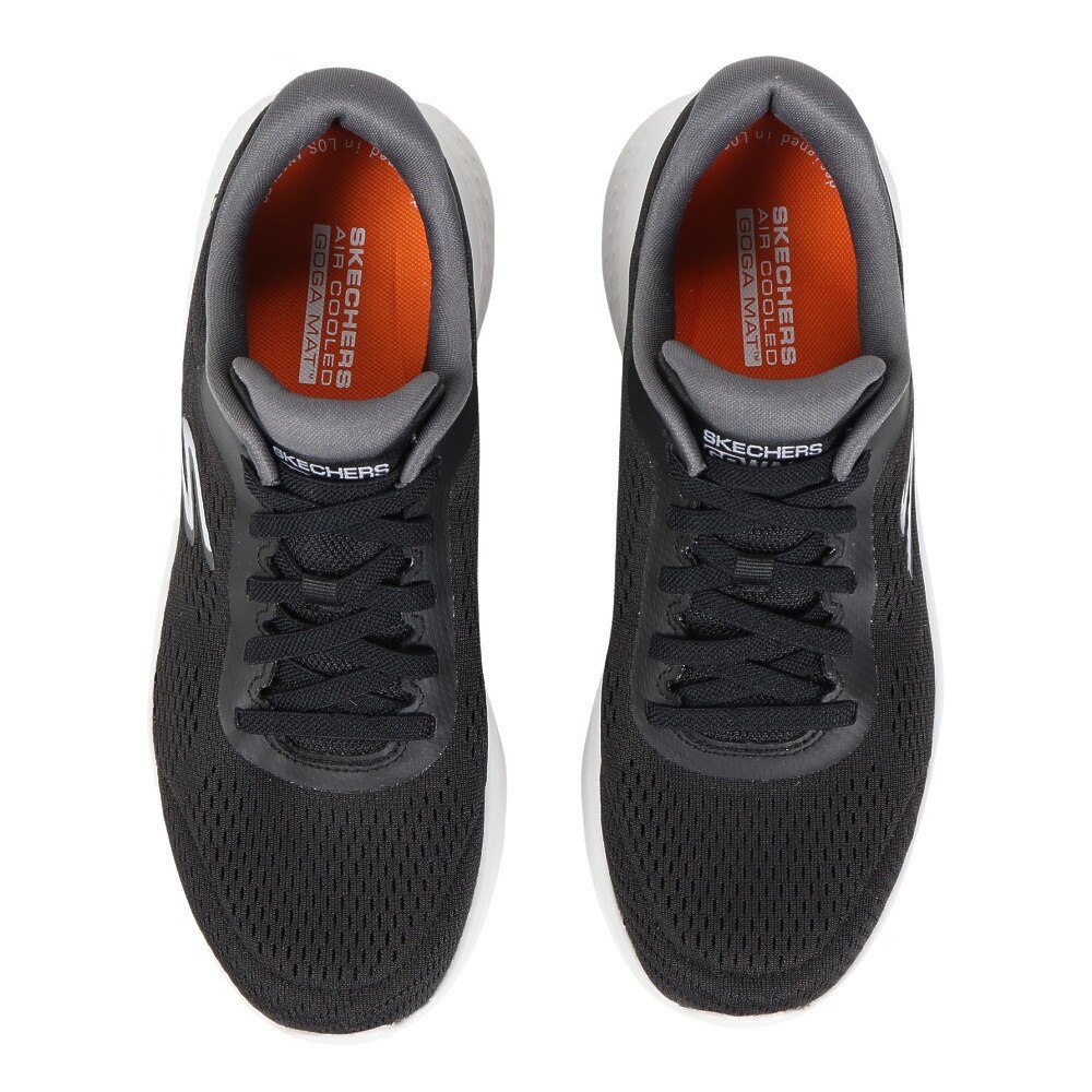スケッチャーズ（SKECHERS）（メンズ）ウォーキングシューズ ゴー ウォーク フレックス リマーク ブラック グレー 216486-BKGY スニーカー 通気性 軽量 メンズ