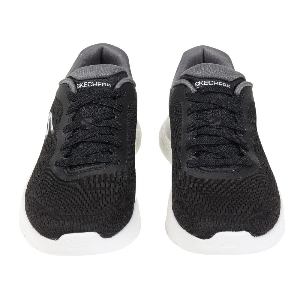 スケッチャーズ（SKECHERS）（メンズ）ウォーキングシューズ ゴー ウォーク フレックス リマーク ブラック グレー 216486-BKGY スニーカー 通気性 軽量 メンズ