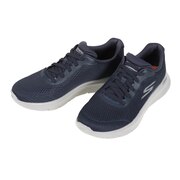 スケッチャーズ（SKECHERS）（メンズ）ウォーキングシューズ ゴー ウォーク フレックス リマーク ネイビー グレー 216486-NVGY スニーカー 通気性 軽量