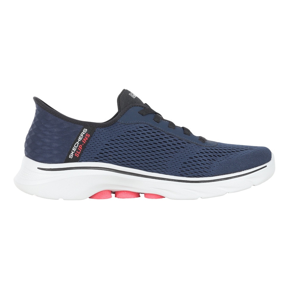 スケッチャーズ（SKECHERS）（メンズ）ウォーキングシューズ スリップインズ ゴーウォーク7 フリーハンド2 ネイビー 216648-NVRD スニーカー ハンズフリー