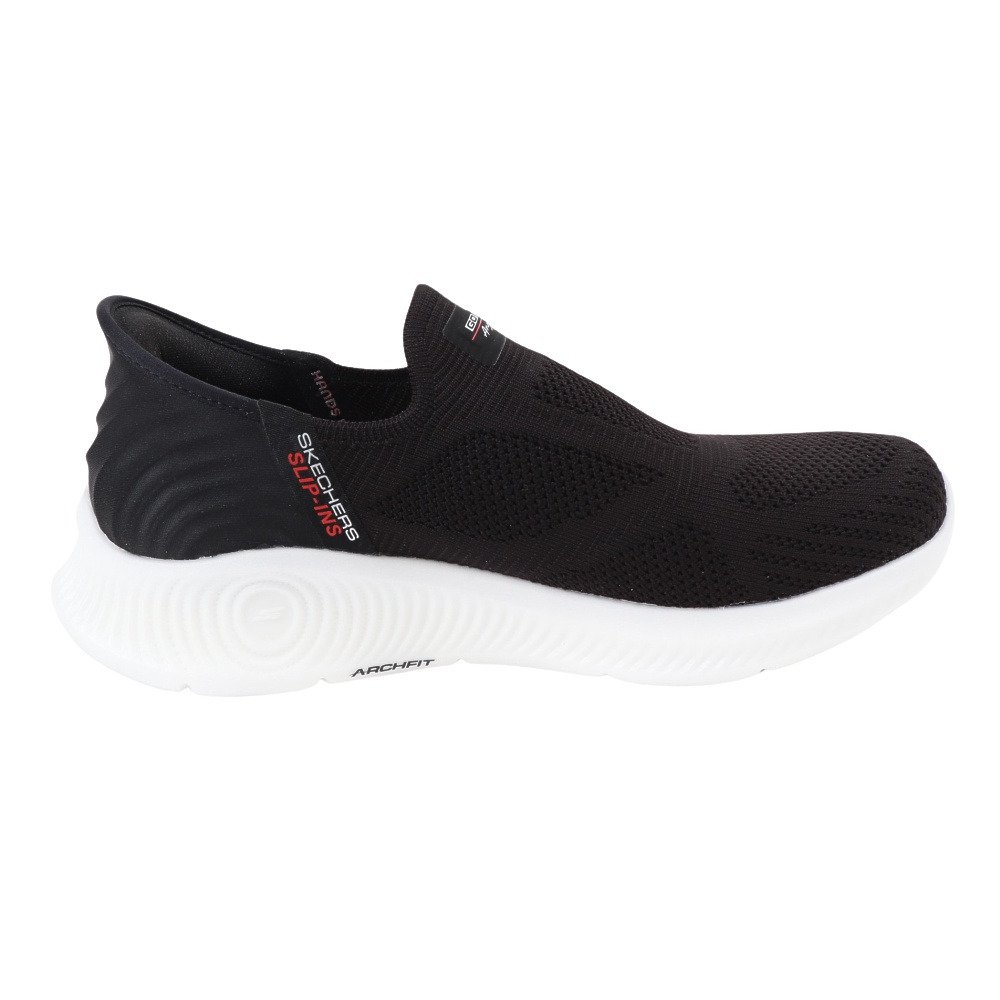スケッチャーズ（SKECHERS）（メンズ）ウォーキングシューズ スリップインズ ゴーウォーク エニーウェア ブラック 216301-BKW ...