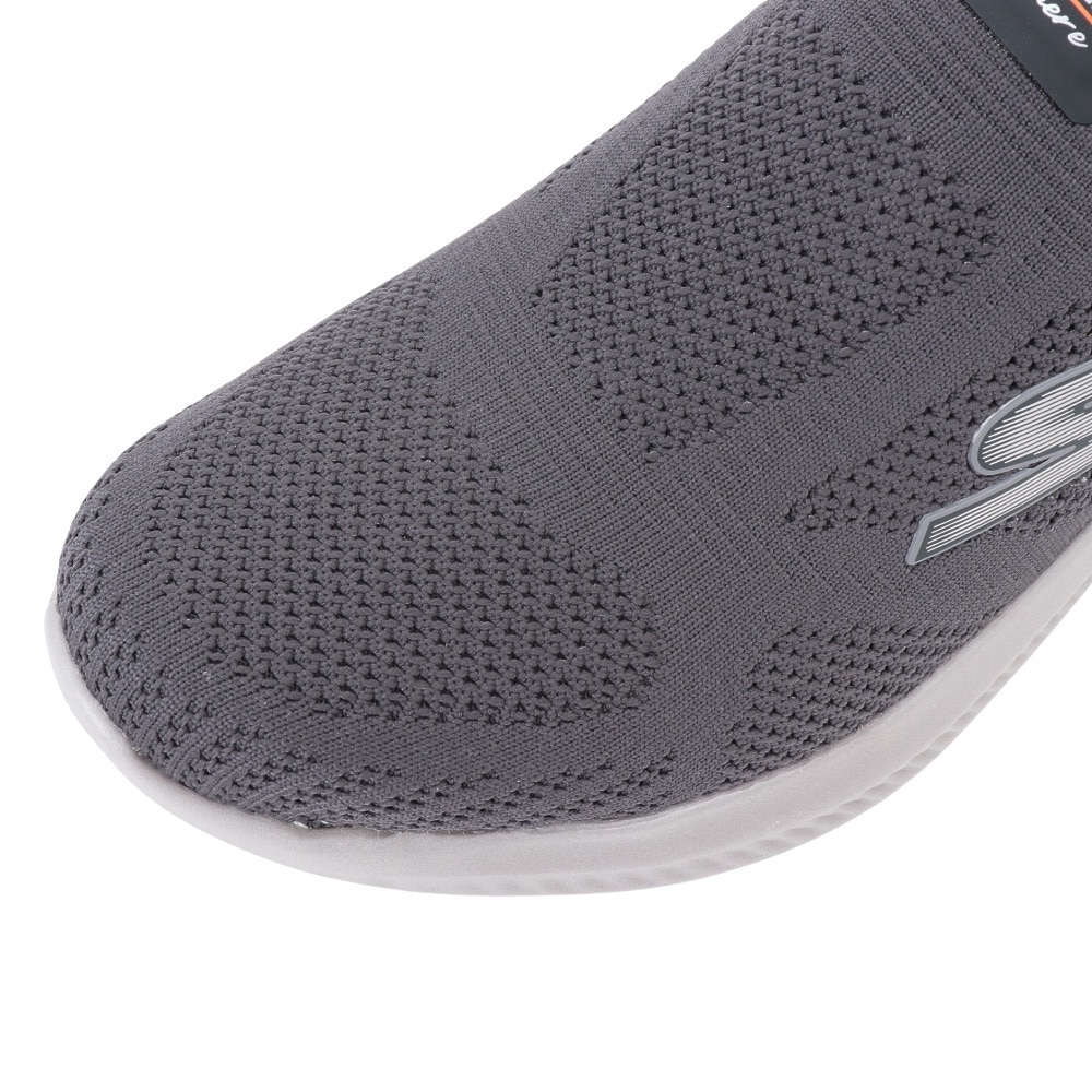 スケッチャーズ（SKECHERS）（メンズ）ウォーキングシューズ スリップインズ ゴーウォーク エニーウェア グレー 216301-CHAR スニーカー 通気性 ハンズフリー