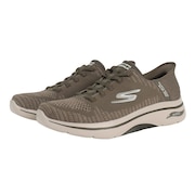 スケッチャーズ（SKECHERS）（メンズ）ウォーキングシューズ スリップインズ ゴーウォーク アーチフィット 2.0 GS 2 チャコールグレー 216601-TPE スニーカー